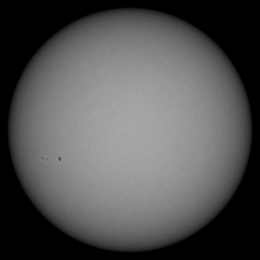 Image of Sun's photosphere