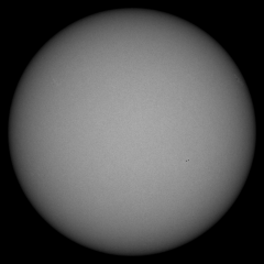 Image of Sun's photosphere