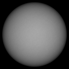 Image of Sun's photosphere