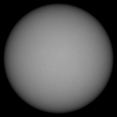 Image of Sun's photosphere