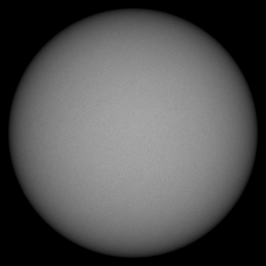 Image of Sun's photosphere