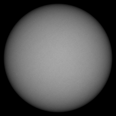 Image of Sun's photosphere