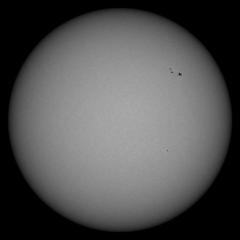 Image of Sun's photosphere