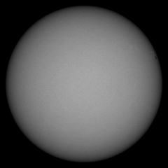 Image of Sun's photosphere