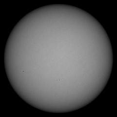 Image of Sun's photosphere