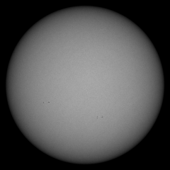 Image of Sun's photosphere