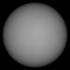 Image of Sun's photosphere