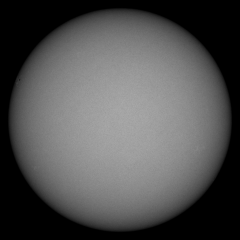 Image of Sun's photosphere