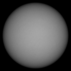 Image of Sun's photosphere