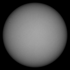 Image of Sun's photosphere