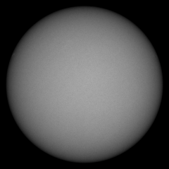 Image of Sun's photosphere