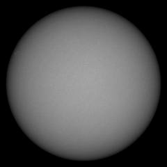 Image of Sun's photosphere