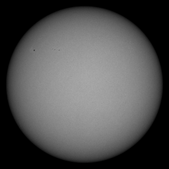 Image of Sun's photosphere