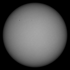 Image of Sun's photosphere