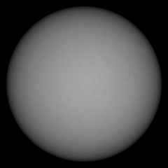 Image of Sun's photosphere