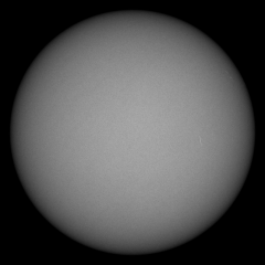 Image of Sun's photosphere