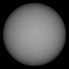 Image of Sun's photosphere