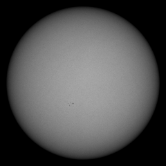 Image of Sun's photosphere