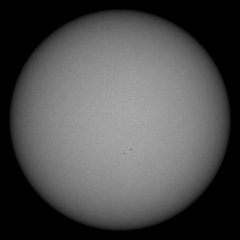 Image of Sun's photosphere