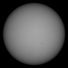 Image of Sun's photosphere