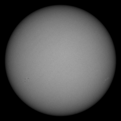 Image of Sun's photosphere