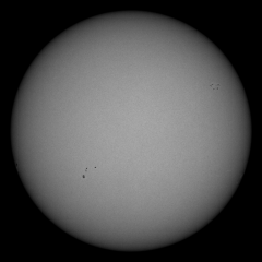 Image of Sun's photosphere