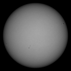 Image of Sun's photosphere