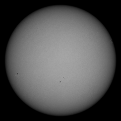 Image of Sun's photosphere