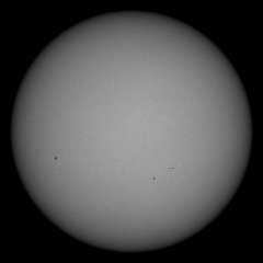 Image of Sun's photosphere