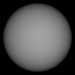 Image of Sun's photosphere