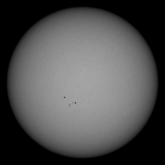 Image of Sun's photosphere