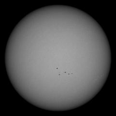 Image of Sun's photosphere