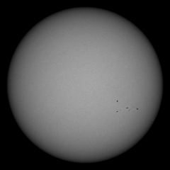 Image of Sun's photosphere