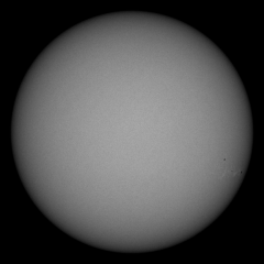 Image of Sun's photosphere