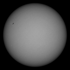 Image of Sun's photosphere