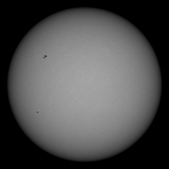 Image of Sun's photosphere