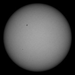 Image of Sun's photosphere