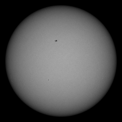 Image of Sun's photosphere