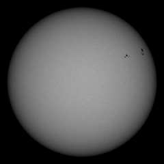 Image of Sun's photosphere