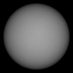 Image of Sun's photosphere