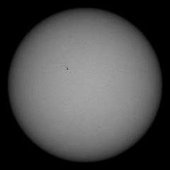 Image of Sun's photosphere