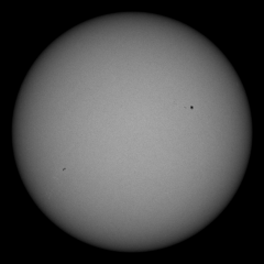 Image of Sun's photosphere