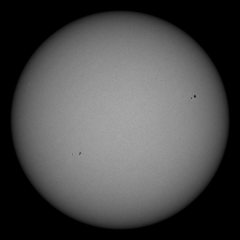 Image of Sun's photosphere