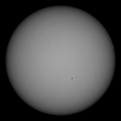 Image of Sun's photosphere