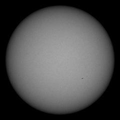 Image of Sun's photosphere