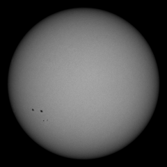 Image of Sun's photosphere