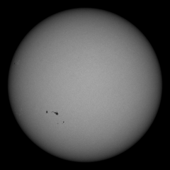 Image of Sun's photosphere