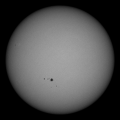 Image of Sun's photosphere