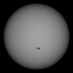 Image of Sun's photosphere