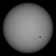 Image of Sun's photosphere